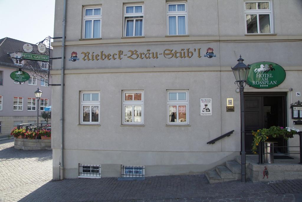 Hotel Am Rossplan à Altenburg Extérieur photo